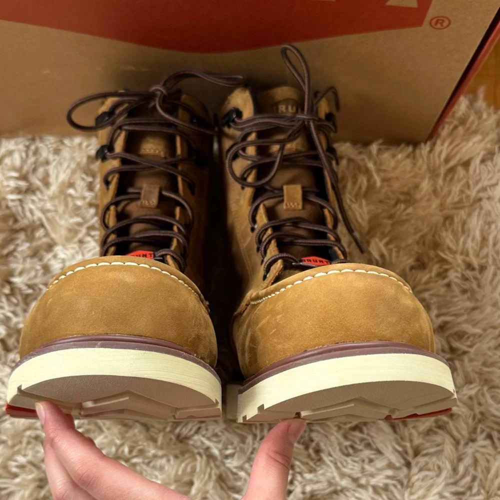 NWOT Brunt Men's The Marin 8” Waterproof (Comp toe) Brown Work Boots 10.5 - Picture 13 of 16